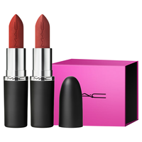 M.A.C【礼盒】魅可大子弹头口红双支#602+#683哑光高级显白 