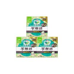 乐而雅 花王乐而雅卫生巾零触感特薄透气姨妈巾日用30片