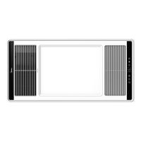 Midea 美的 MX1920-D22-S 双风道速热浴霸 触控款