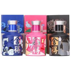 舍得 艺术舍得 致敬大师 浓香型 白酒 52度 100ml*3 礼盒装