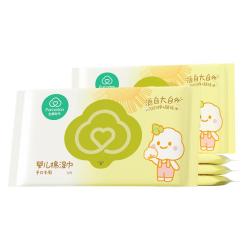 全棉时代 婴儿手口便携湿巾6包
