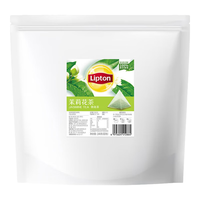  Lipton/立顿 尊享装 茉莉花茶 三角镀铝膜袋泡茶包  【独立装】茉莉花P80尊享装 袋装 144g