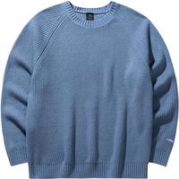 安踏 生活系列男子经典简约毛衣秋季雅丹风亲肤舒适保暖休闲打底上衣男