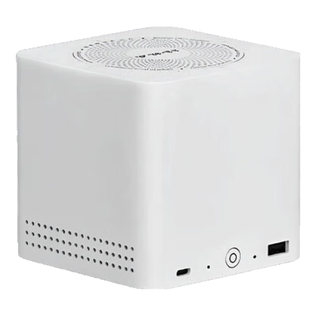 飞牛 NAS 零刻MEmini 英特尔N150 珍珠白 16GB+128GB 网络存储服务器