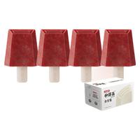 钟薛高（Chicecream）杨梅肉肉冰棒冰 果味冰棍75克*4 生鲜冷饮