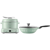 北鼎（Buydeem）电饭煲电磁煲一机多用家用2-6人IH加热快速蒸煮米可拆卸不粘内胆 RD5731+30cm炒锅