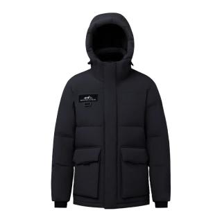 波司登 90鹅绒科技蓄热 男士羽绒服  黑色8056-至高抵御-20℃