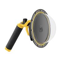 TELESIN GoPro10 9水面镜头罩水面浮潜拍照海岛创意分水一图两景