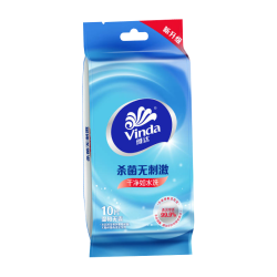 维达 湿巾 10片 温和无香