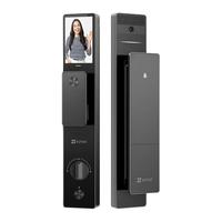 萤石AI人脸识别DL50FVS大屏猫眼视频家用防盗门指纹密码智能门锁