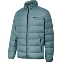 鸿星尔克轻薄羽绒服男冬季保暖休闲防泼水立领外套运动通勤上衣燚能科技