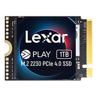 Lexar 雷克沙 PLAY 2230 PCle4.0 SSD固态硬盘M.2 NVMe台式笔记本硬盘 1TB 电竞娱乐PCIe 4.0x4