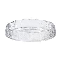 Petree北去水玉玻璃猫碗大口径食盆高脚护颈陶瓷不易打翻防黑下巴