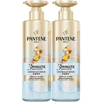 潘婷3分钟奇迹洗发水小苍兰清爽版蓬松柔顺修护滋养470g*2瓶