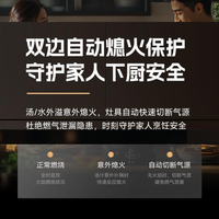 中燃宝燃气灶Q352嵌入式台式煤气灶家用双灶猛火天然气灶台灶具