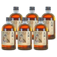 三国(MIKUNI)日本威士忌 日本原装进口洋酒 三国貂蝉版500m*6整箱