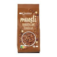 法国casino巧克力燕麦片水果坚果混合早餐muesli即食granola