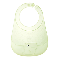babycare 宝宝吃饭围兜辅食饭兜防水硅胶婴儿儿童围嘴口水兜巾