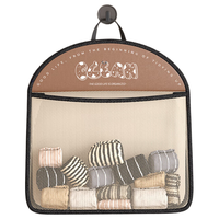 友纳 Youna袜子内裤收纳盒挂袋衣柜挂式放文胸内衣家用悬挂贴身衣物整理 单层款-1个装【装袜子内衣内裤】