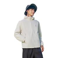 乔丹男款加绒外套男2025春秋季户外保暖风衣夹克软壳运动衣服 黑色 170/M