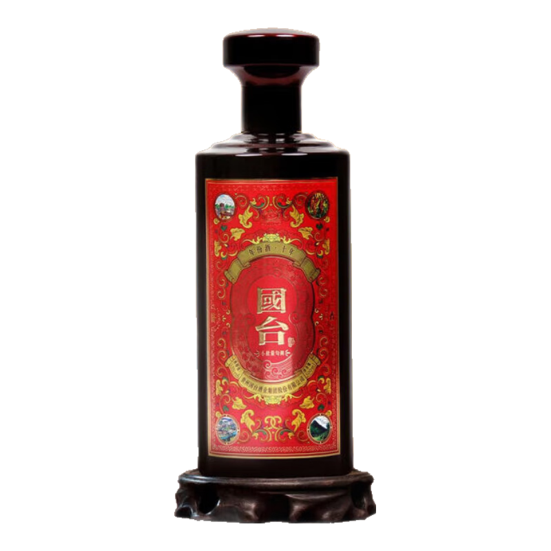 GUOTAI 国台 龙酒 53%vol 酱香型白酒 500ml GUOTAI/国台龙年生肖纪念酱香型白酒盒装53%vol 500mL 【报价价格评测