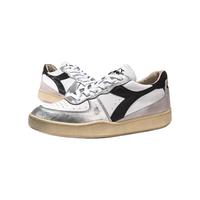 Diadora迪亚多纳【清仓】欧产石洗做旧复古篮球休闲鞋MI BASKET 白色20006 37