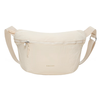 EACHY健身包干湿分离运动大容量斜跨瑜伽包高级感短途旅轻便行包-黑-