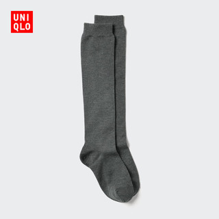 优衣库 HEATTECH高筒袜 深灰色 S/M(23-25cm) 女袜