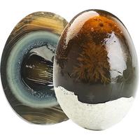 忆乡岭松花蛋皮蛋溏心松花皮蛋无铅工艺古法腌制变蛋厂家直发 8枚*50-60克试用