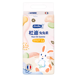 杜迪 dodie杜迪兔兔柔纸尿裤新生儿尿不湿L码 46片 （9-14kg）