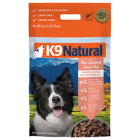K9 Natural羊肉帝王鲑1.8kg 无谷冻干犬粮 新西兰通用宠物狗粮