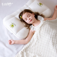 青蛙同学儿童护颈枕6个月-18岁四季宝宝透气安抚幼儿园护脊枕