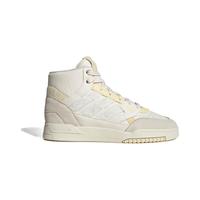 adidas阿迪达斯三叶草DROP STEP SE女子冬季休闲中帮篮球板鞋 汉玉白/浅灰/嫩黄 37(230mm)