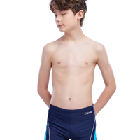 洲克 zoke男士泳裤专业竞技运动平角泳裤青少年防尴尬游泳裤男