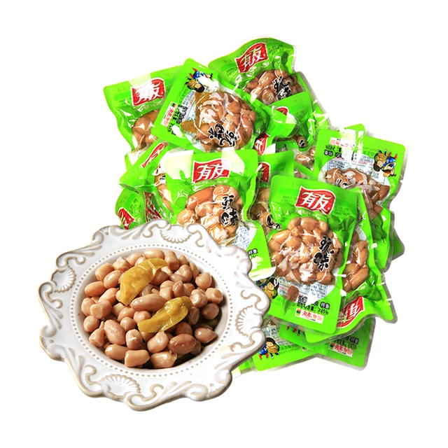 YUYU 有友 玩味 泡花生 山椒味 408g