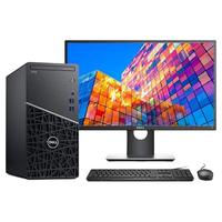 DELL戴尔 成铭3900/3901大机箱商用办公台式电脑 企业专属 I3-12100/16G/1T+256G固态/串口/4G独显+21.5吋 K 单主机+21.5英寸显示器