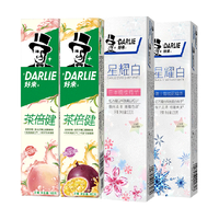 DARLIE 好来 原黑人)牙膏初萃茶星耀白560g平衡酸碱清新口气亮白