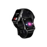 QCY 意象 Watch GTS 智能手表 43.7mm 黑色表壳 黑色硅胶表带（血氧）