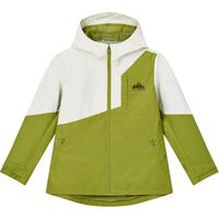 鸿星尔克（ERKE）童装男童三防科技外套风衣25年女童春季防风外套 杨黄绿 160