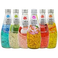 泰国进口Meien美恩奇亚籽果味饮料290ml*15瓶时尚餐厅可调酒饮品