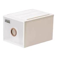 茶花（CHAHUA）抽屉式收纳柜衣服收纳箱储物柜透明塑料收纳盒家用卧室