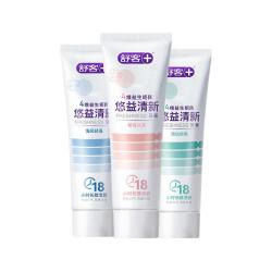 舒客 旗舰店益生菌牙膏美白清新口气成人女生亮白牙齿清洁口腔正品
