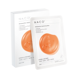 NACO 抗糖抗氧化 虾青素面膜  22片