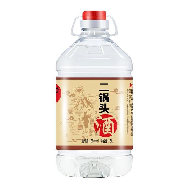 契丹情 高度纯粮食 白酒  清香型 68%Vol. 5000ml 包装