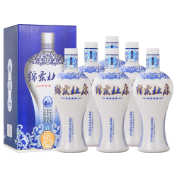 杜康 绵柔四星 浓香型白酒 50度 460ml*6瓶 整箱装
