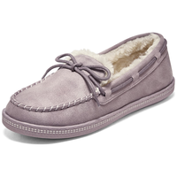 SKECHERS/斯凯奇 加绒保暖 女士乐福鞋  薰衣草色LAV 38