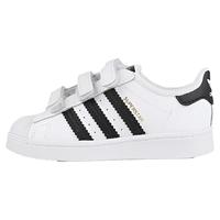 Adidas阿迪达斯婴童鞋金标贝壳头运动魔术贴休闲鞋EF4842