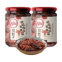 川娃子 吮指牛肉酱 下饭菜 230g*2瓶