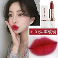 兰奕不沾杯不掉色的保湿持久防水口红持久囗红 红豆沙色 #101烟熏玫瑰
