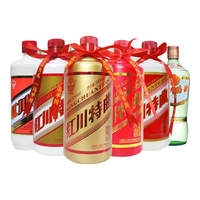 红川 价格实惠 浓香型白酒组合装  50度及以上 整箱装 500mL